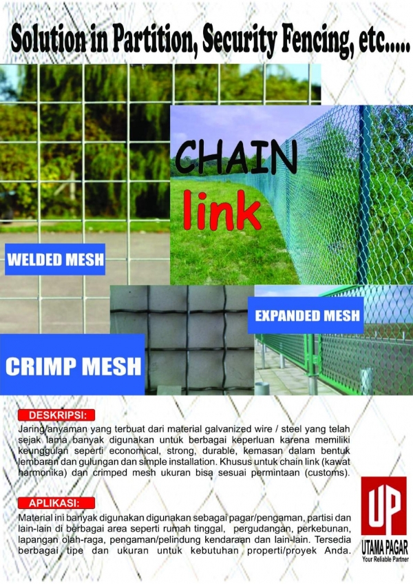 Chain Link Expanded Mesh 1